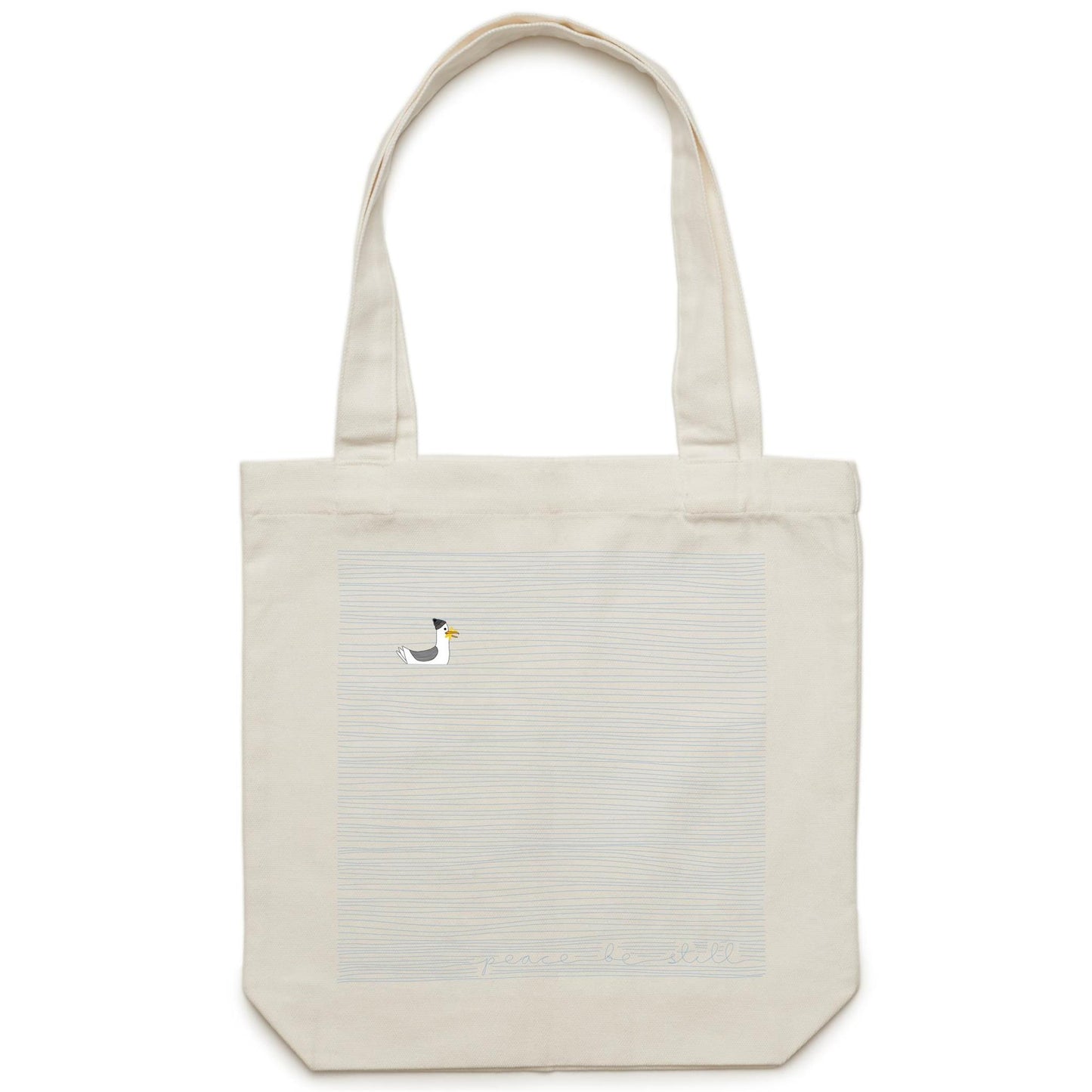 Peace Be Still - Canvas Tote Bag