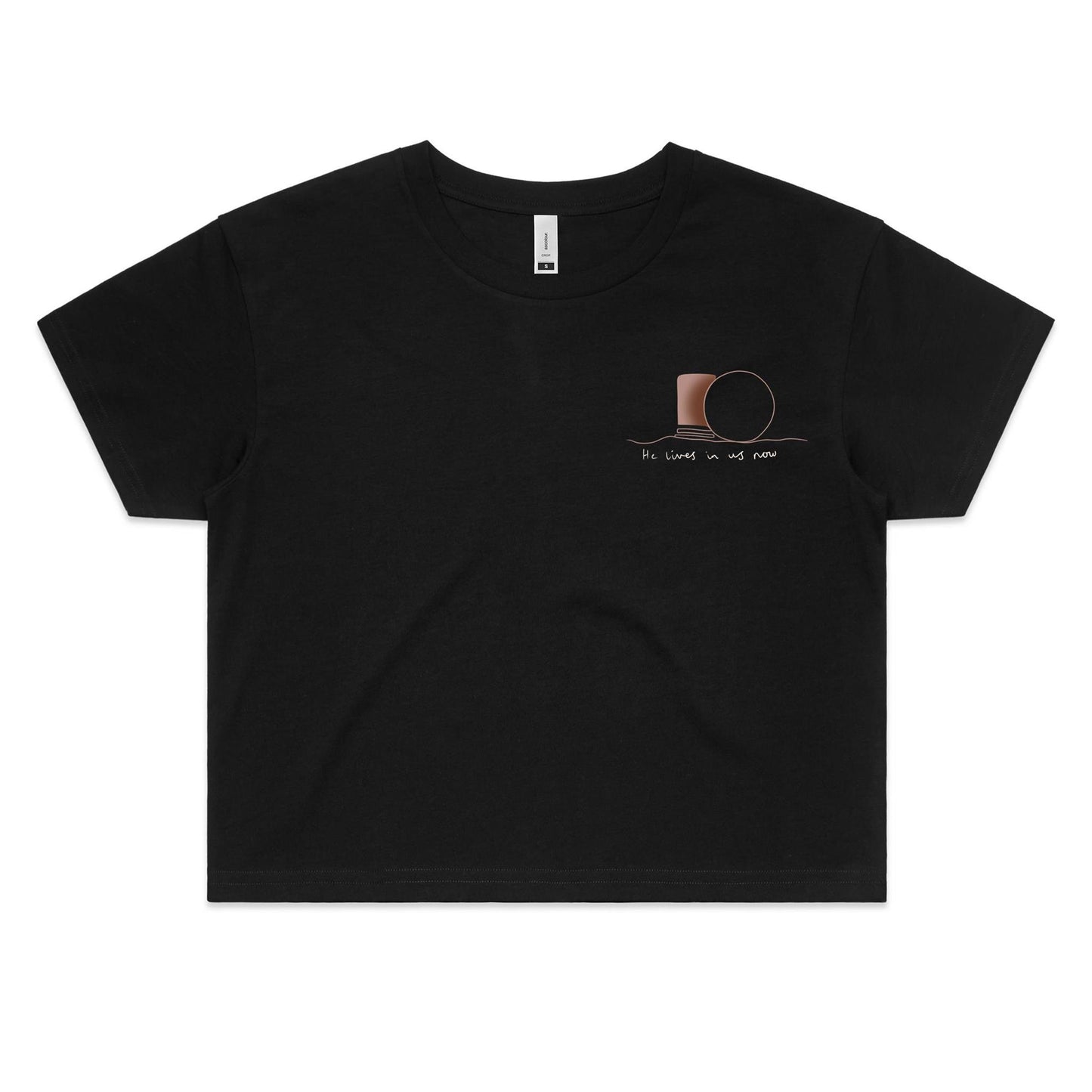 Christ In Us - Women's Crop Tee