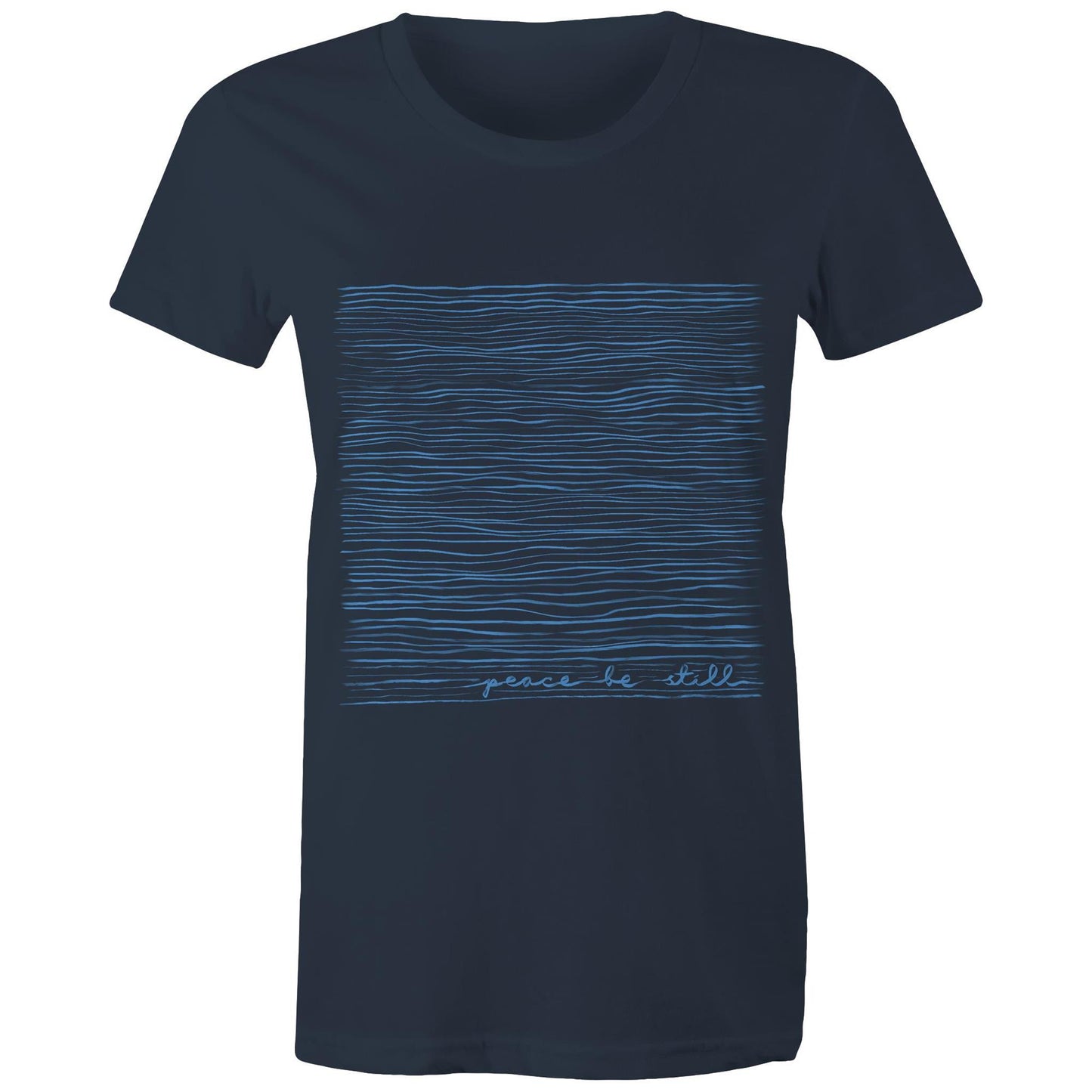 Peace Be Still - Women's Staple Tee