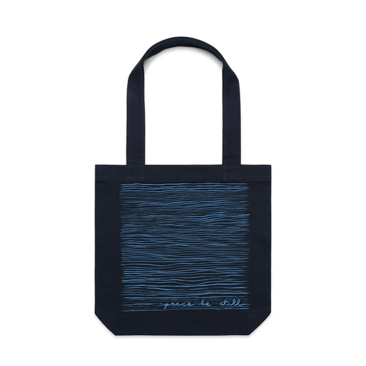 Peace Be Still - Canvas Tote Bag