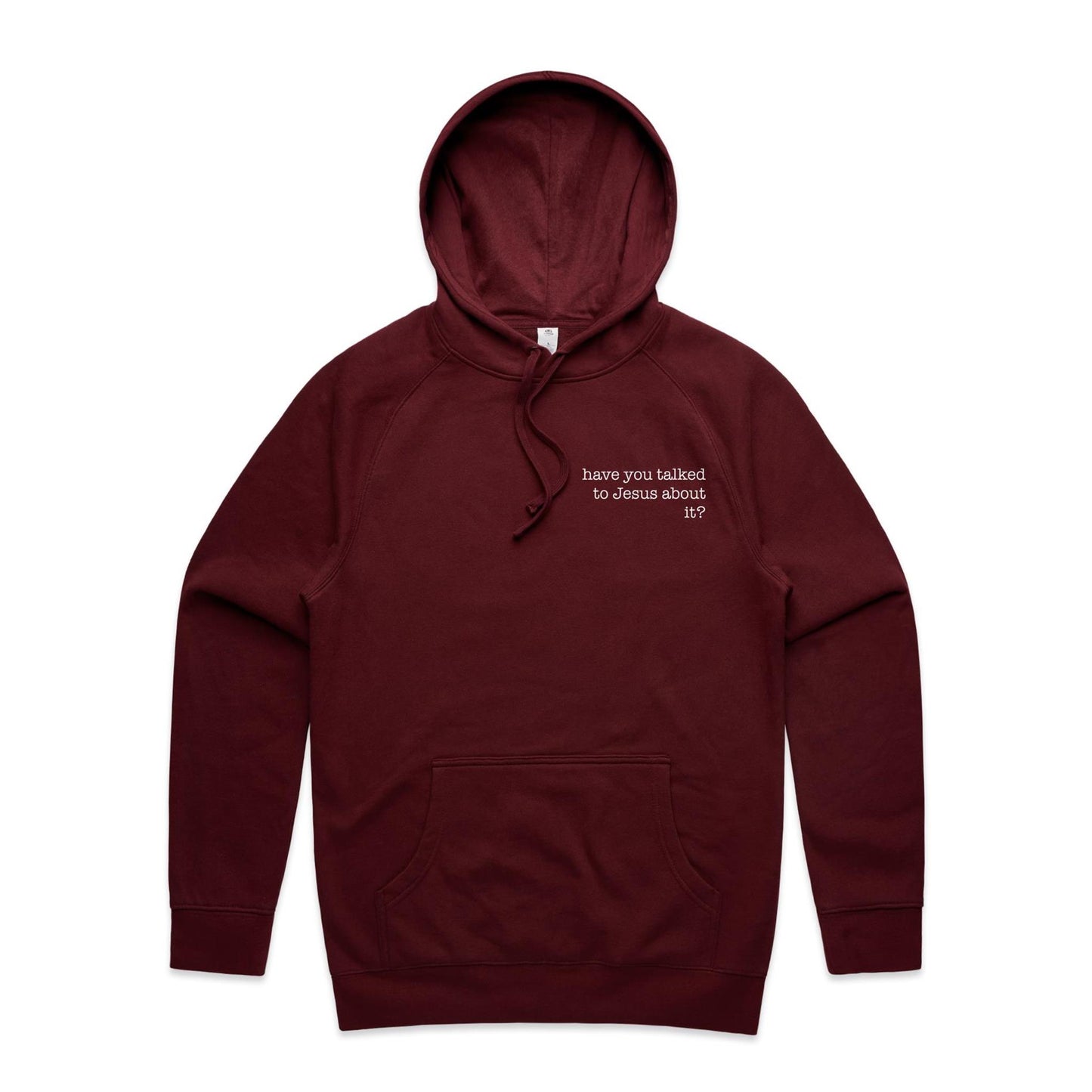 Have You Talked to Jesus About It? - Men's Hoodie