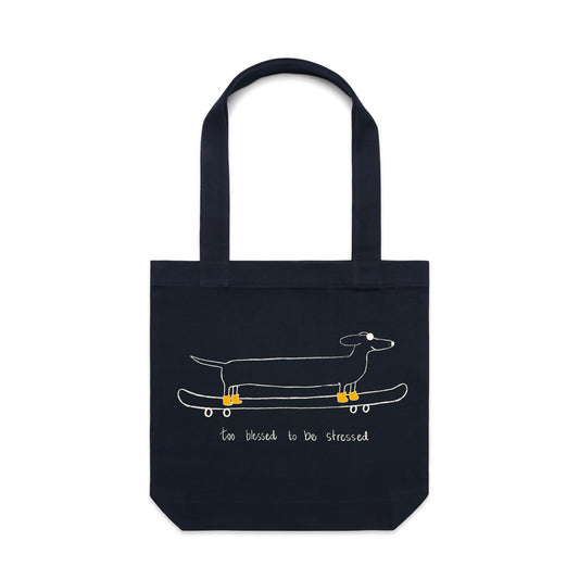 Too Blessed - Canvas Tote Bag
