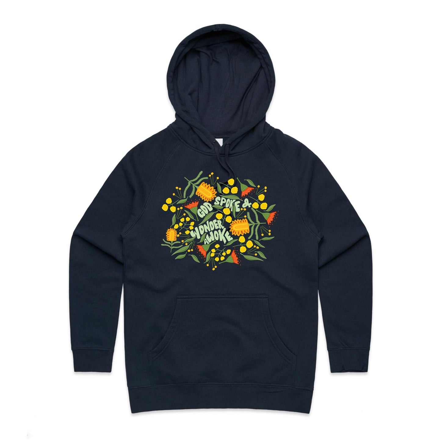 Wonder Awoke Blooms - Women's Hoodie