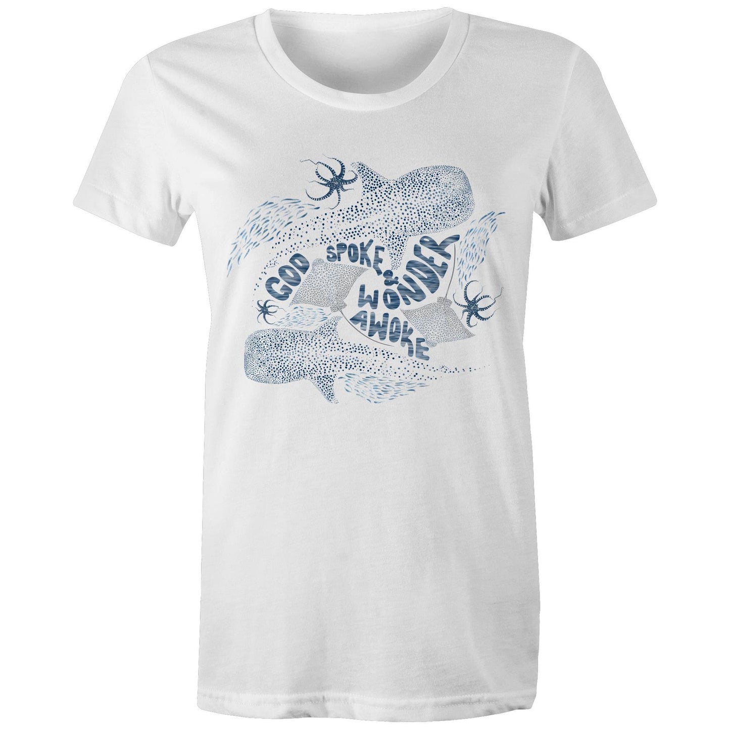 Wonder Awoke Oceans - Women's Staple Tee