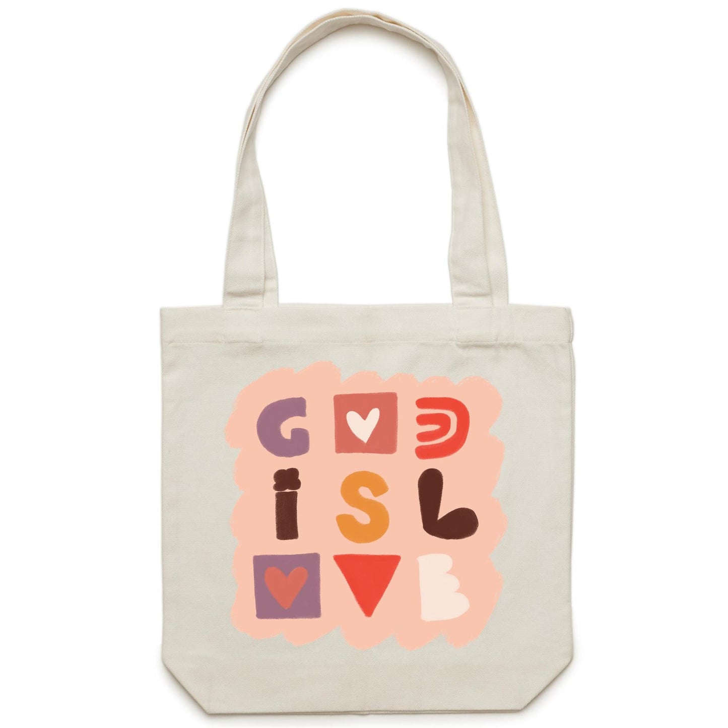 Love - Canvas Tote Bag