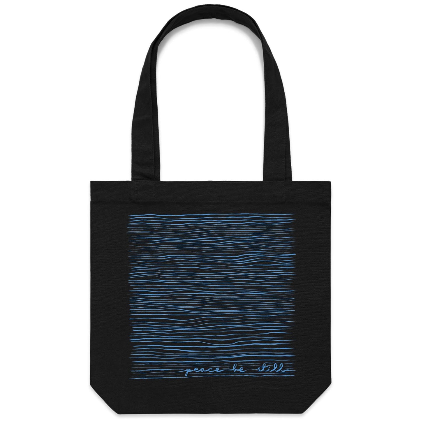 Peace Be Still - Canvas Tote Bag
