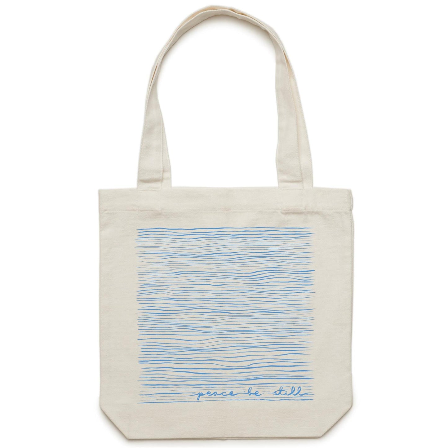 Peace Be Still - Canvas Tote Bag