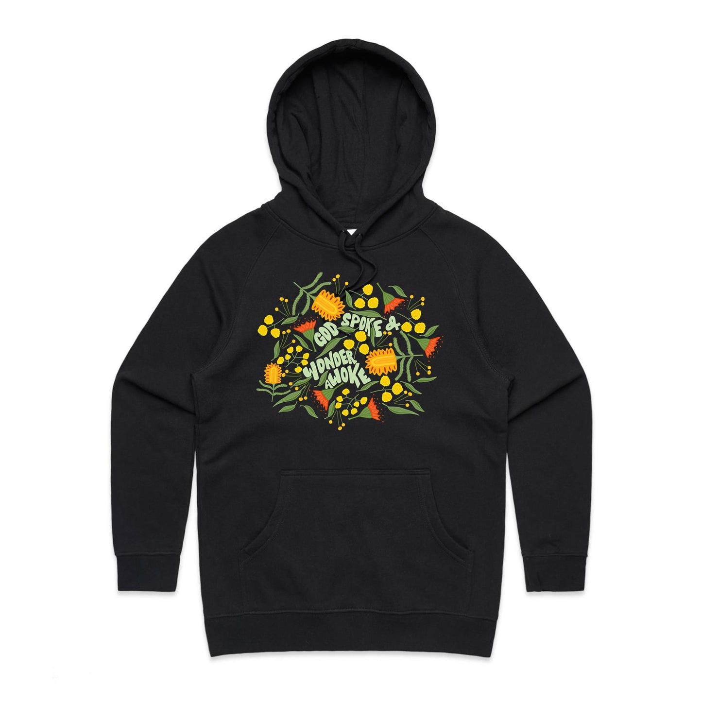 Wonder Awoke Blooms - Women's Hoodie