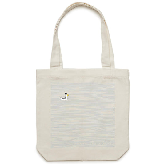 Peace Be Still - Canvas Tote Bag