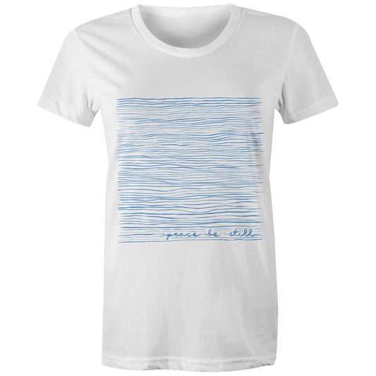 Peace Be Still - Women's Staple Tee