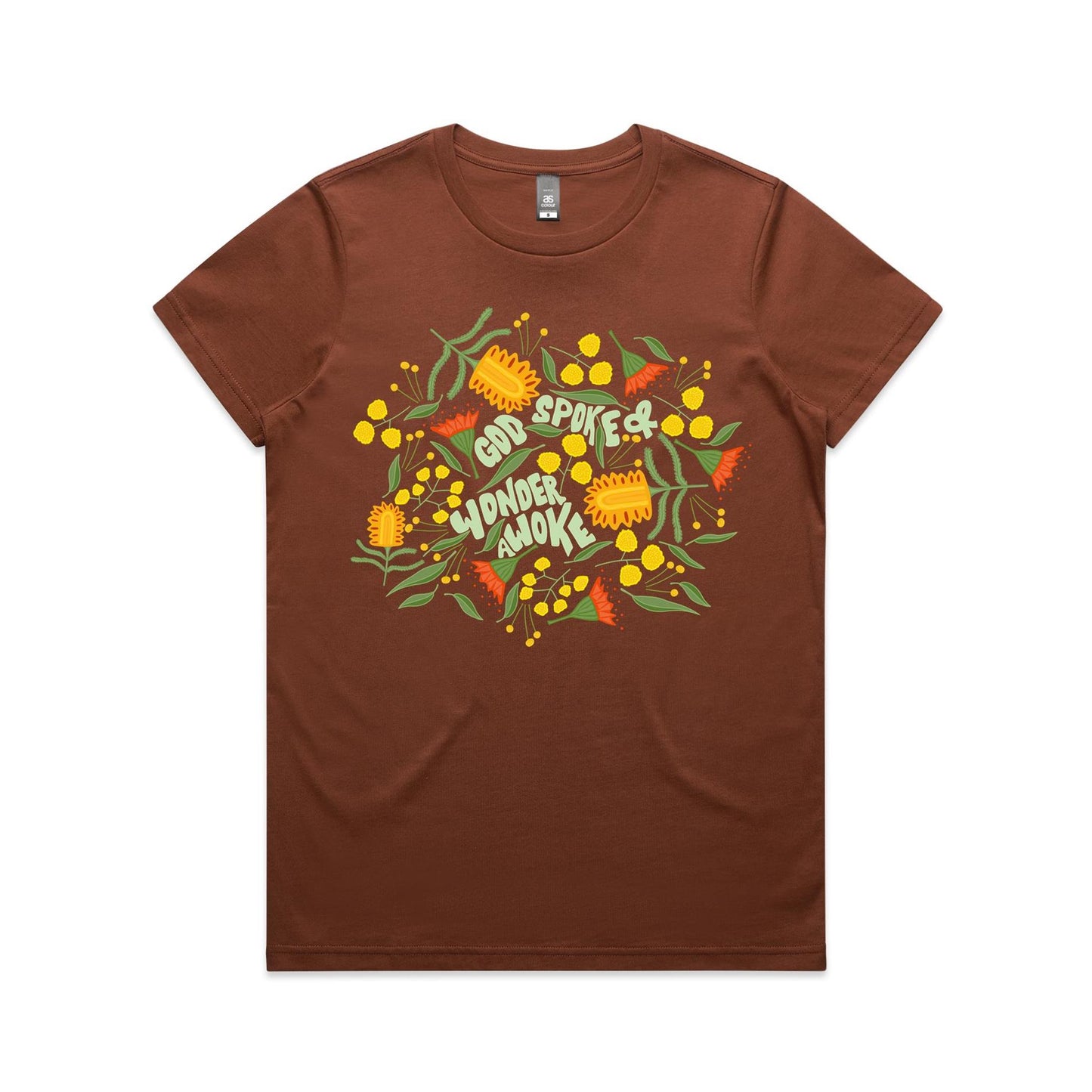 Wonder Awoke Blooms - Women's Staple Tee