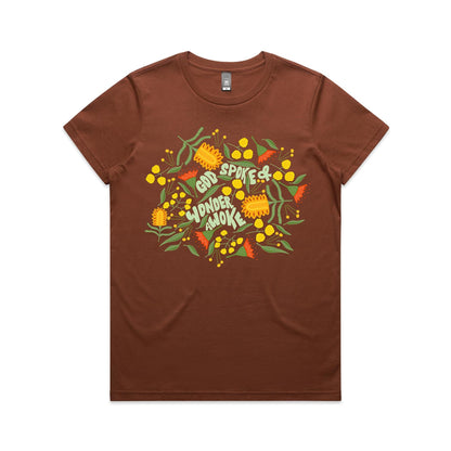 Wonder Awoke Blooms - Women's Staple Tee