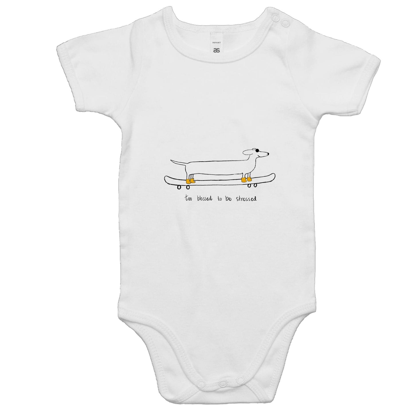 Too Blessed - Baby Onesie