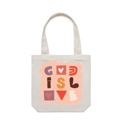 Love - Canvas Tote Bag