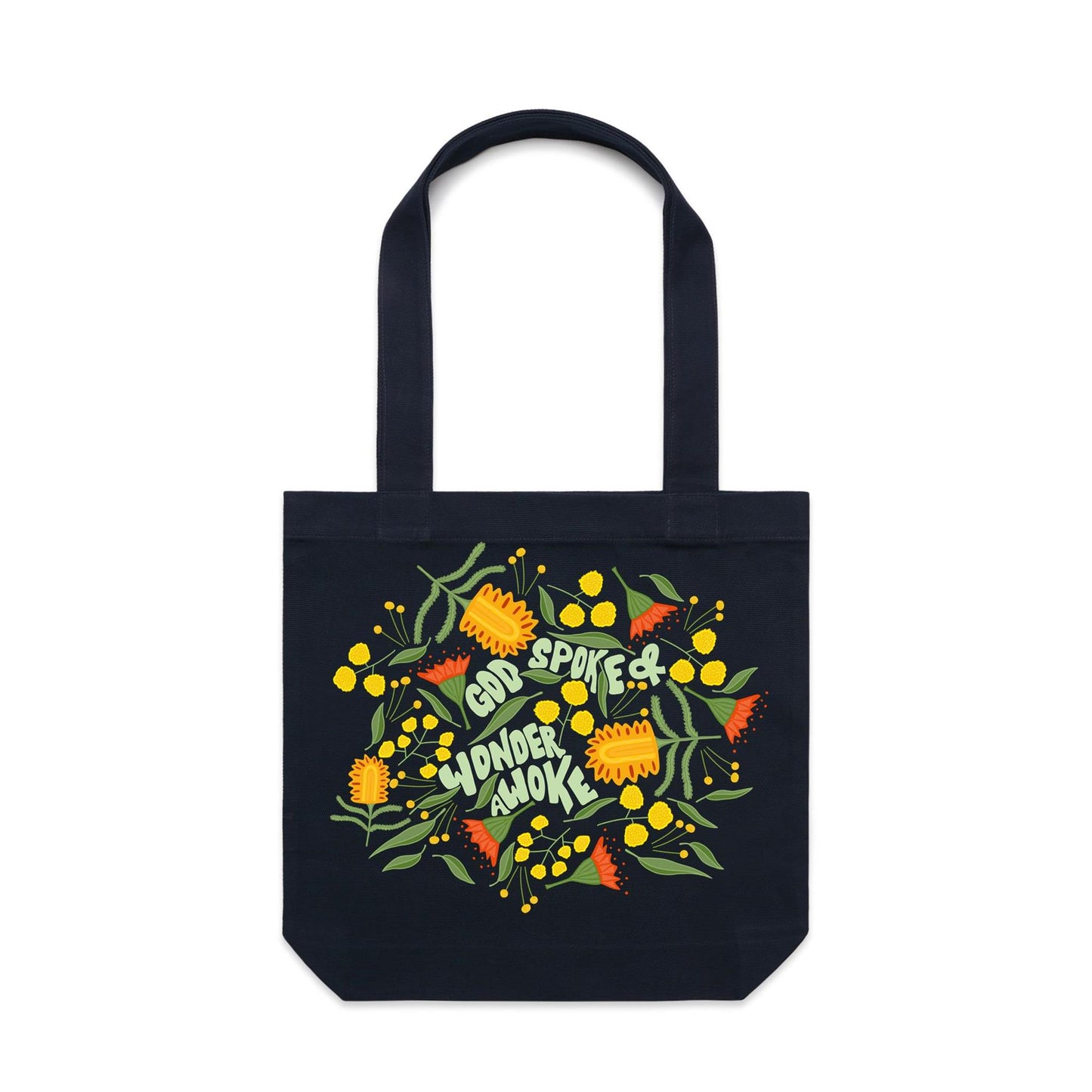 Wonder Awoke Blooms - Canvas Tote Bag