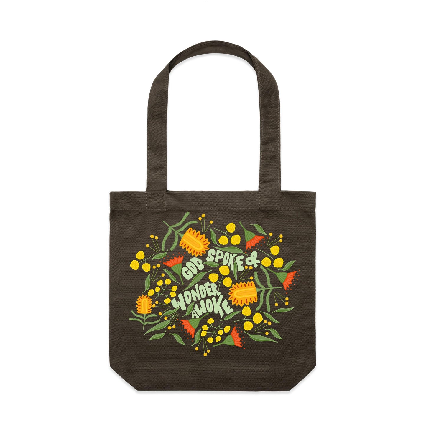 Wonder Awoke Blooms - Canvas Tote Bag