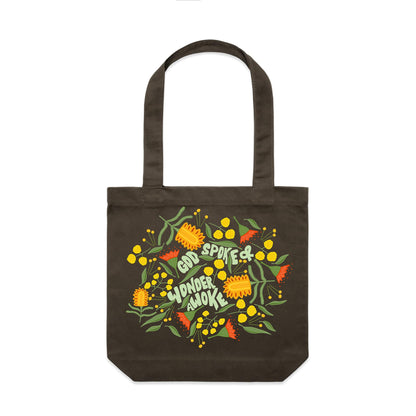 Wonder Awoke Blooms - Canvas Tote Bag