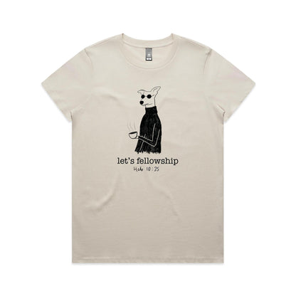 Let's Fellowship - Women's Staple Tee