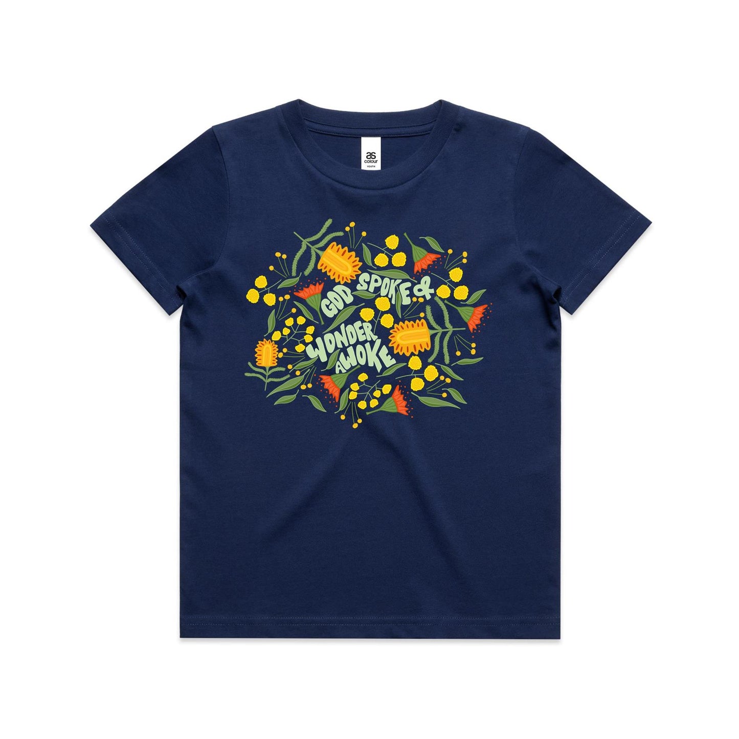 Wonder Awoke Blooms - Kids Tee