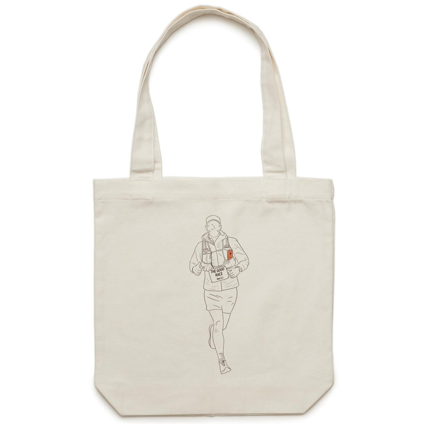 The Good Race - Canvas Tote Bag