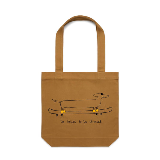 Too Blessed - Canvas Tote Bag