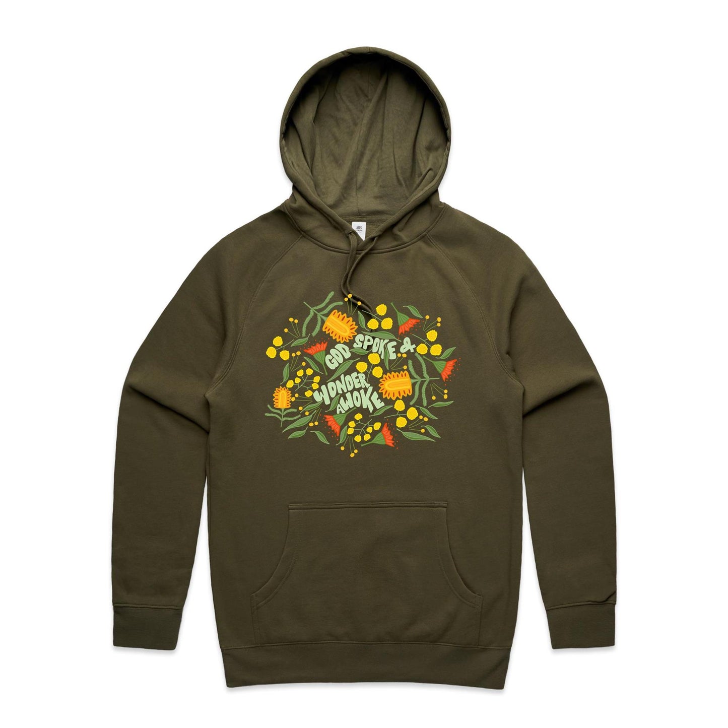 Wonder Awoke Blooms - Men's Hoodie