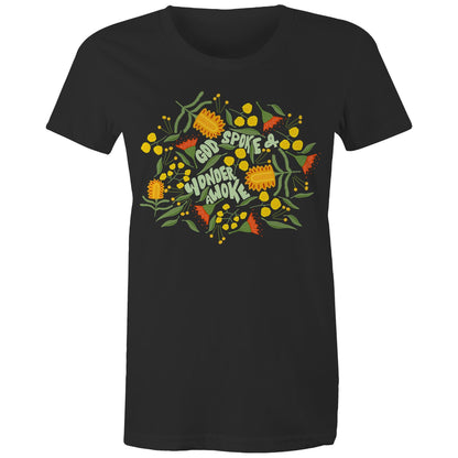 Wonder Awoke Blooms - Women's Staple Tee