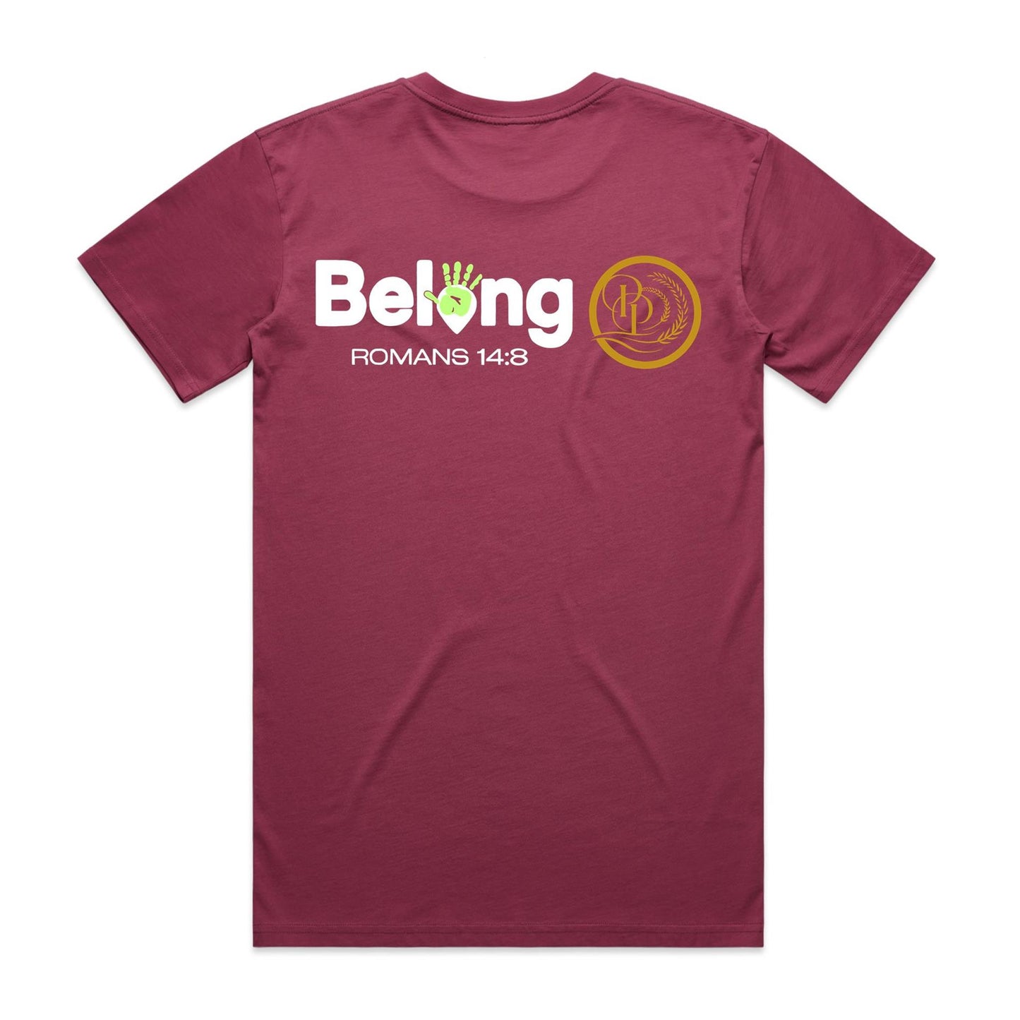 Belong - Men's Tee (white print)
