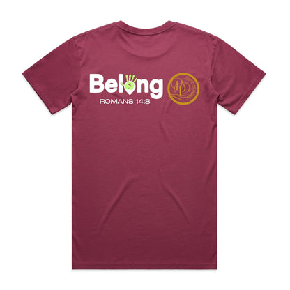 Belong - Men's Tee (white print)