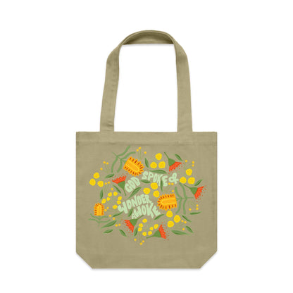 Wonder Awoke Blooms - Canvas Tote Bag