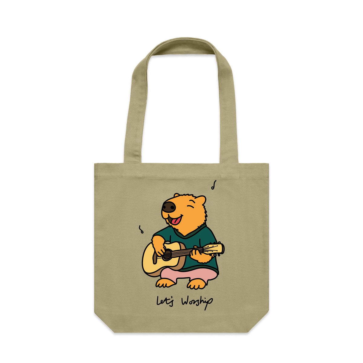 Let's Worship - Canvas Tote Bag