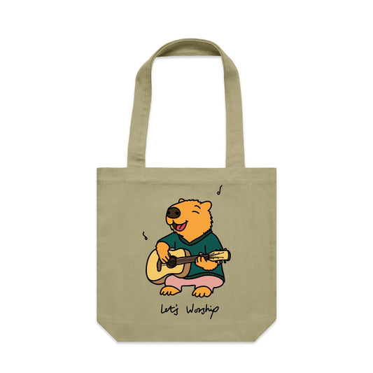 Let's Worship - Canvas Tote Bag