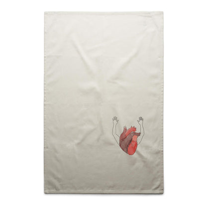 Heart + Arms of Worship -Tea Towel