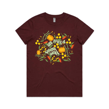 Wonder Awoke Blooms - Women's Staple Tee