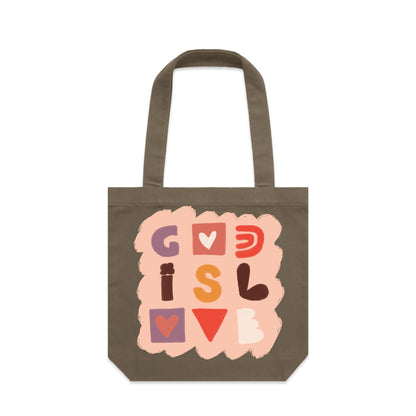Love - Canvas Tote Bag