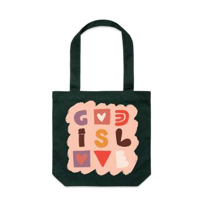 Love - Canvas Tote Bag