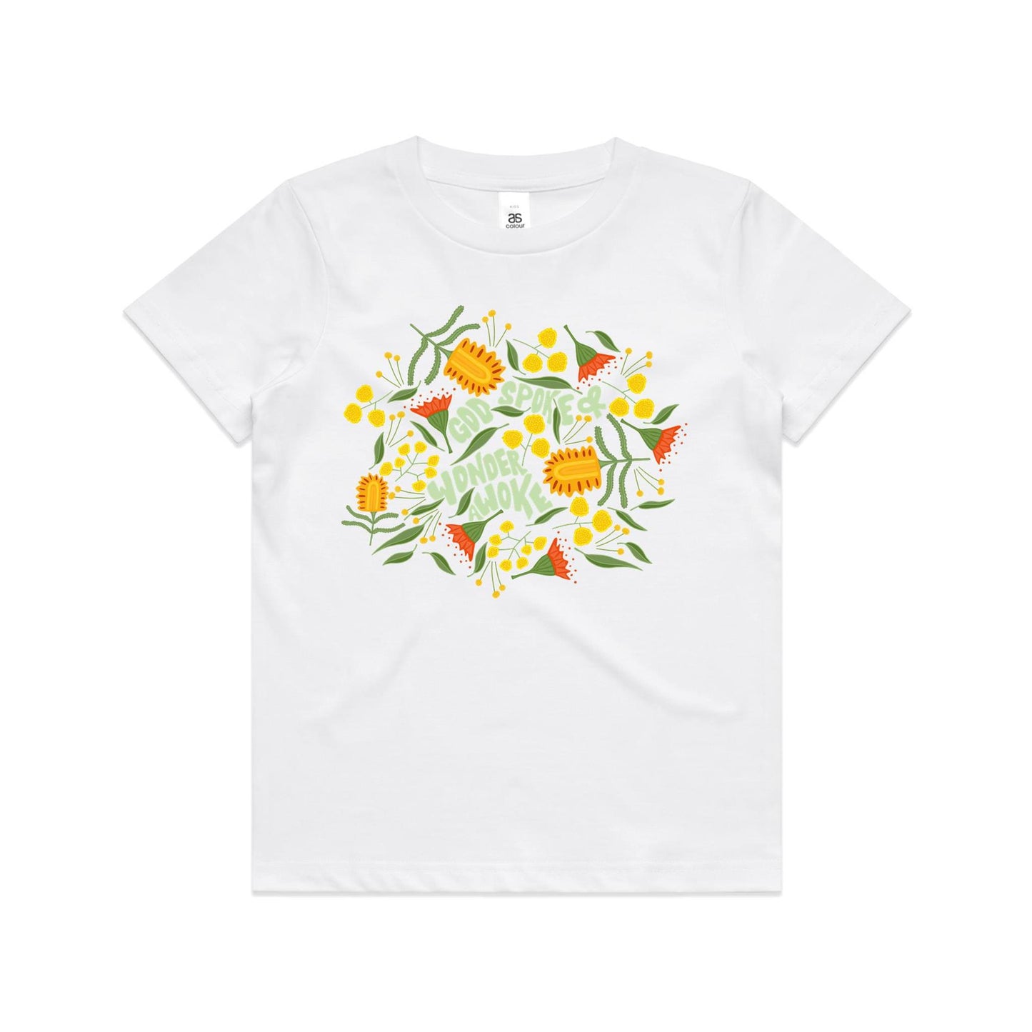 Wonder Awoke Blooms - Kids Tee