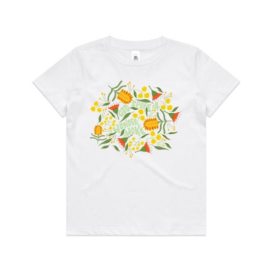 Wonder Awoke Blooms - Kids Tee