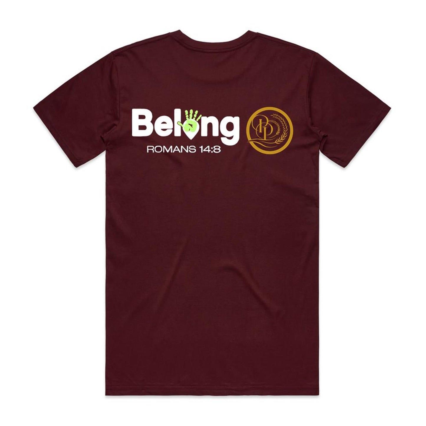 Belong - Men's Tee (white print)