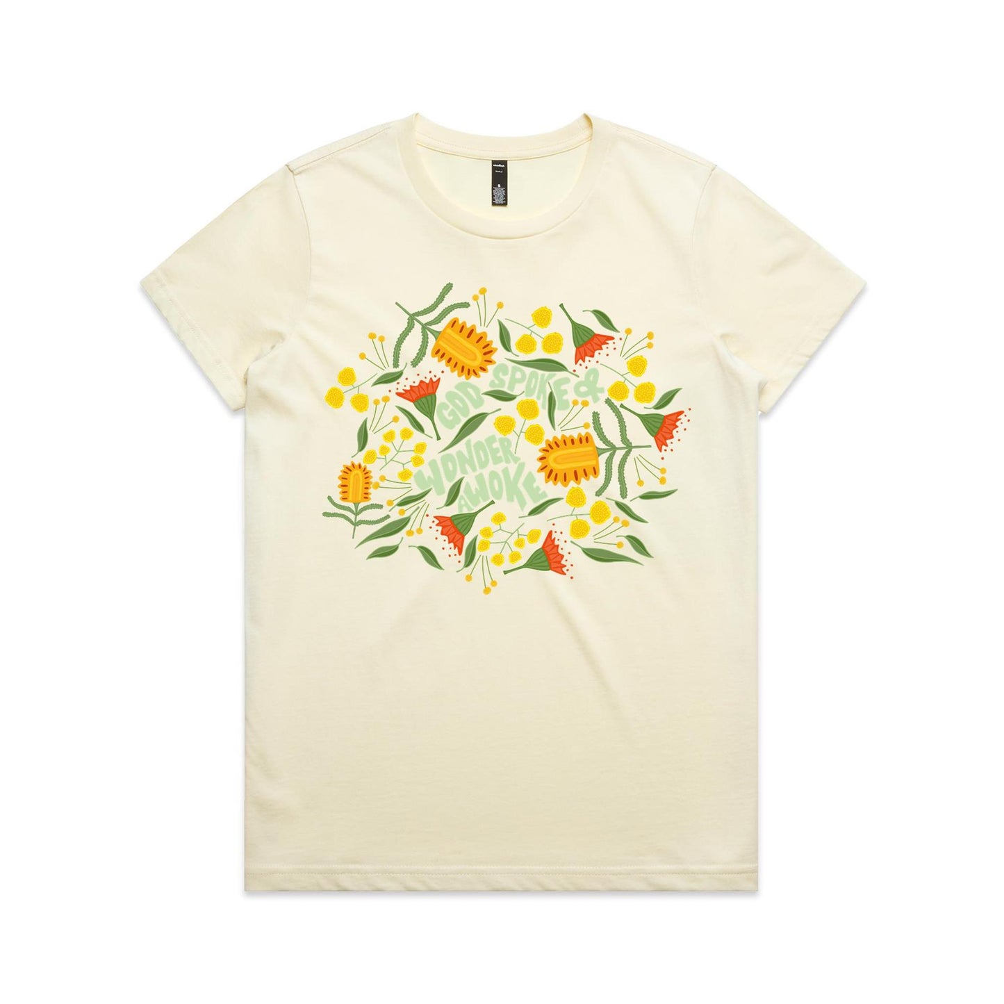 Wonder Awoke Blooms - Women's Staple Tee