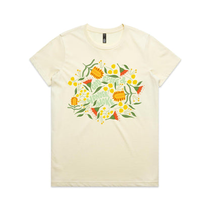Wonder Awoke Blooms - Women's Staple Tee