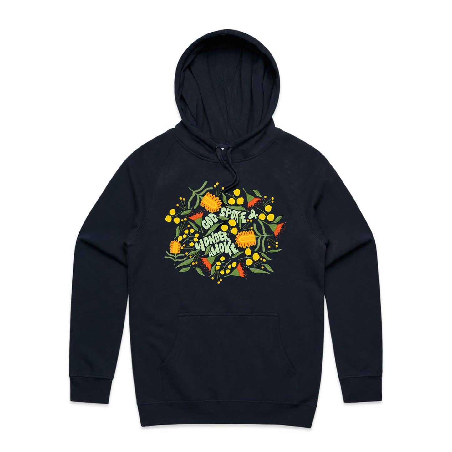 Wonder Awoke Blooms - Men's Hoodie