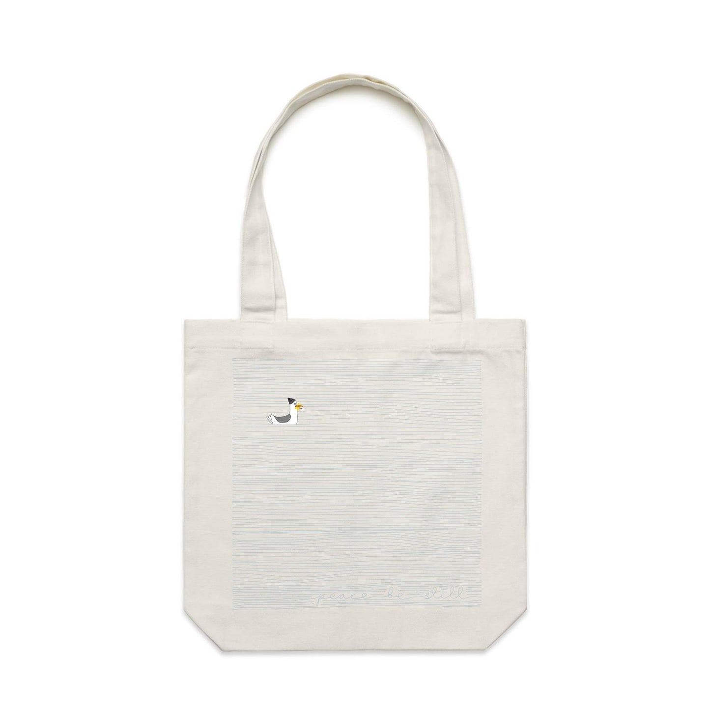 Peace Be Still - Canvas Tote Bag
