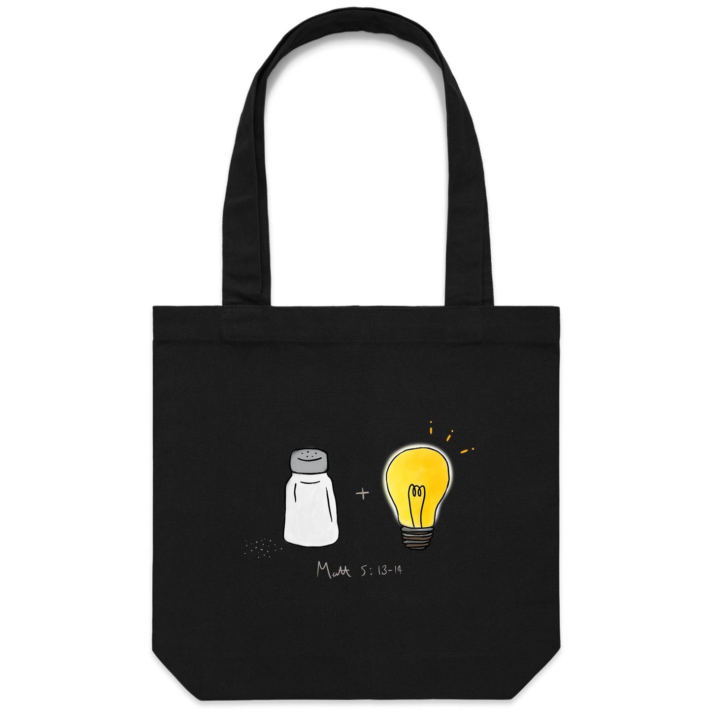 Salt + Light - Canvas Tote Bag