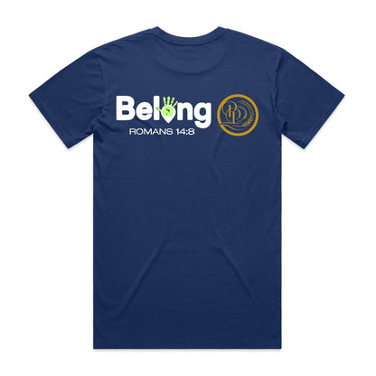 Belong - Men's Tee (white print)