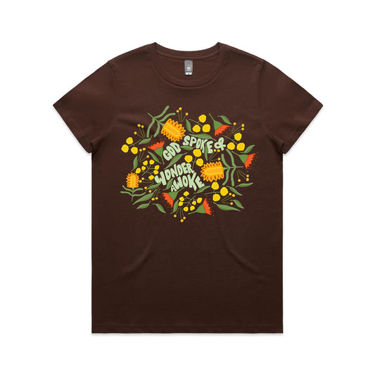 Wonder Awoke Blooms - Women's Staple Tee