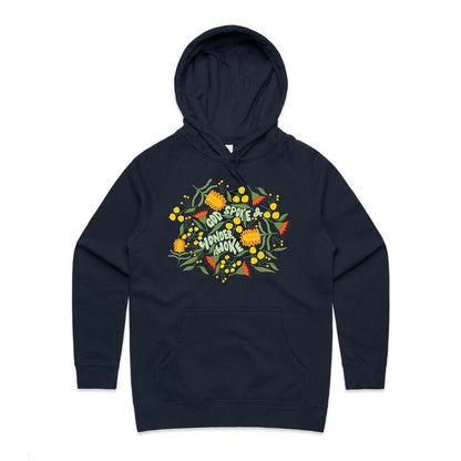 Wonder Awoke Blooms - Women's Hoodie