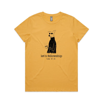 Let's Fellowship - Women's Staple Tee