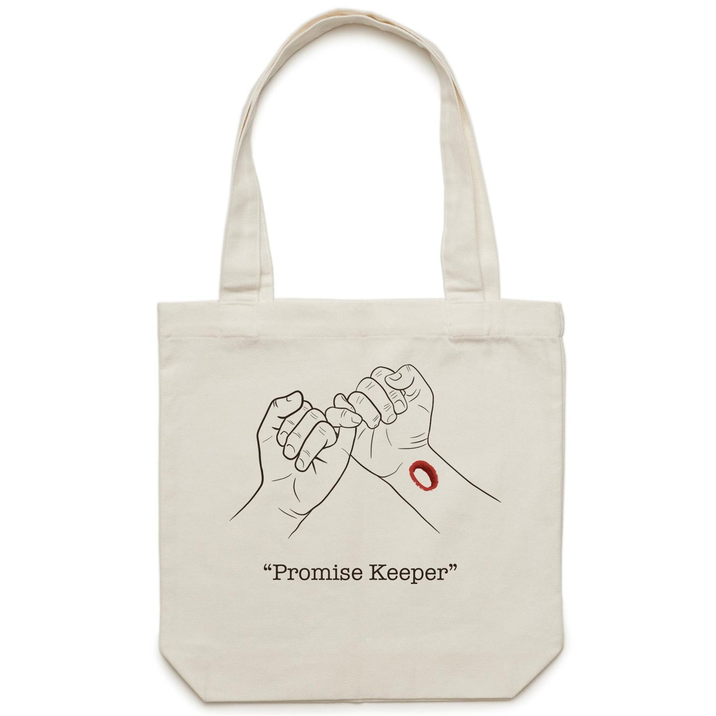 Promise Keeper - Canvas Tote Bag