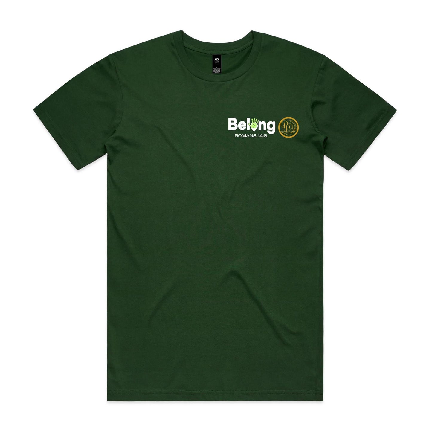 Belong - Men's Tee (white print)